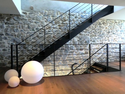 escalier moderne loft